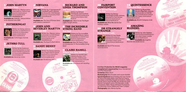 Various : Island Folk (An Acoustic-Led Celebration) (CD, Comp)