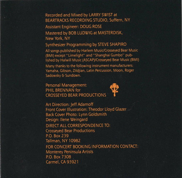 Spyro Gyra : Rites Of Summer (CD, Album, San)