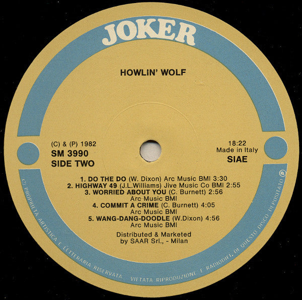 Howlin' Wolf : Red Rooster (LP)