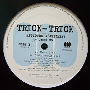 Trick Trick Featuring Jazze Pha : Attitude Adjustment (12", Promo)