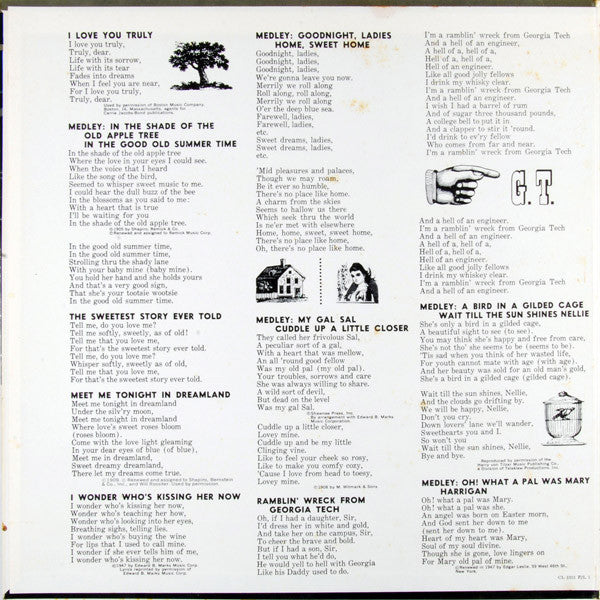 Mitch Miller And The Gang : Party Sing Along With Mitch (LP)