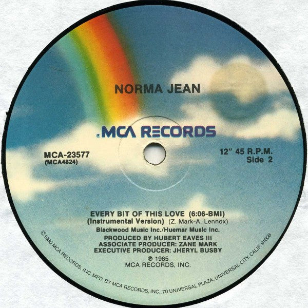 Norma Jean Wright : Every Bit Of This Love (12")