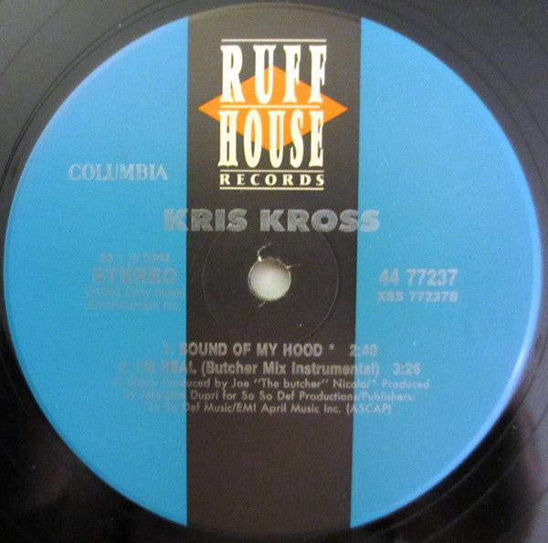 Kris Kross : I'm Real (12", Single)