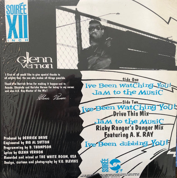 Glenn Vernon : I've Been Watching You (12")