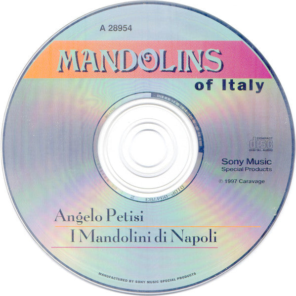 Angelo Petisi, I Mandolini Di Napoli : Mandolins Of Italy (CD)