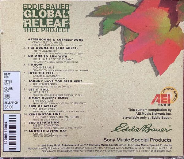 Various : Eddie Bauer Global Releaf Tree Project (CD, Comp, Smplr, S/Edition)