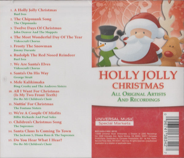 Various : Holly Jolly Christmas (CD, Comp)