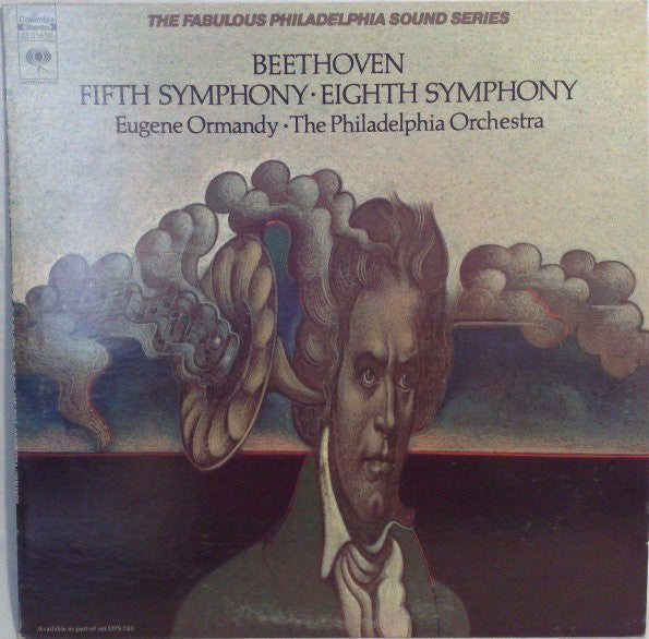 Ludwig Van Beethoven - Eugene Ormandy • The Philadelphia Orchestra : Fifth Symphony • Eighth Symphony (LP)