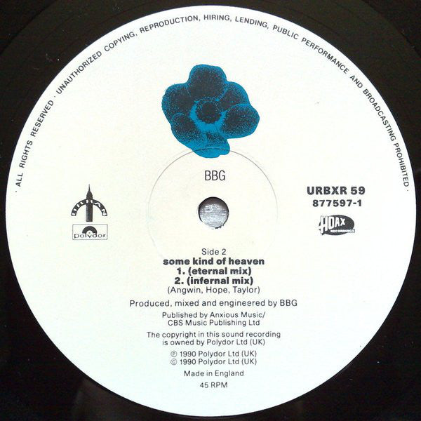 BBG : Some Kind Of Heaven Remix (12")