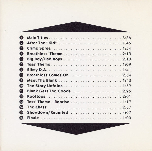 Danny Elfman : Dick Tracy (Original Score) (CD, Album)