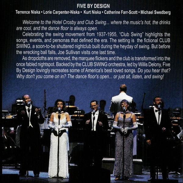 Five By Design : Club Swing (CD)