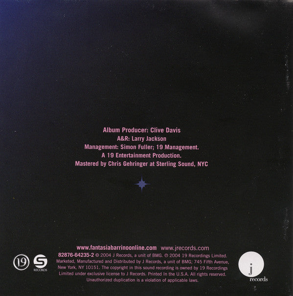 Fantasia (4) : Free Yourself (CD, Album, RE)