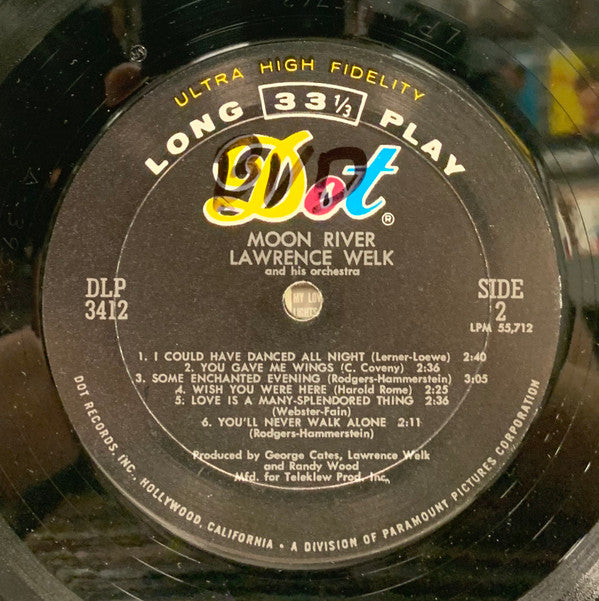 Lawrence Welk : Moon River (LP, Album, Mono, Mon)