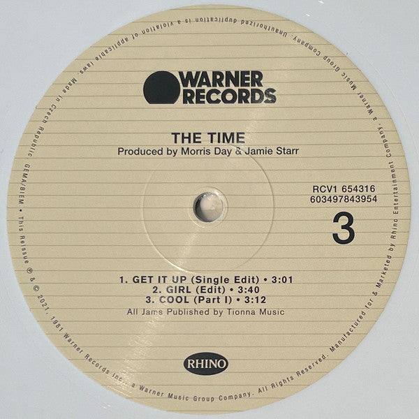 The Time : The Time (Comp, Ltd + LP, Album, RE, RM, Red + LP, Comp, RM,)