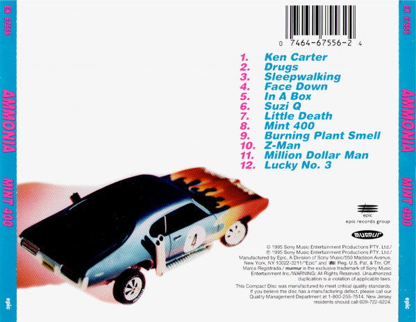 Ammonia (2) : Mint 400 (CD, Album, Son)