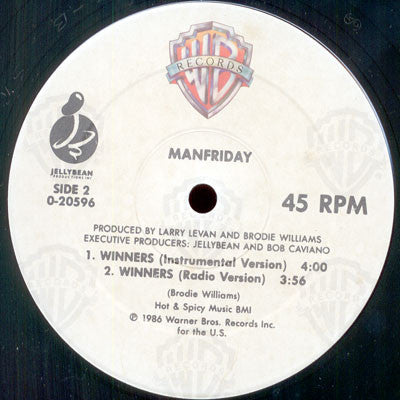 Man Friday : Winners (12", Maxi, All)