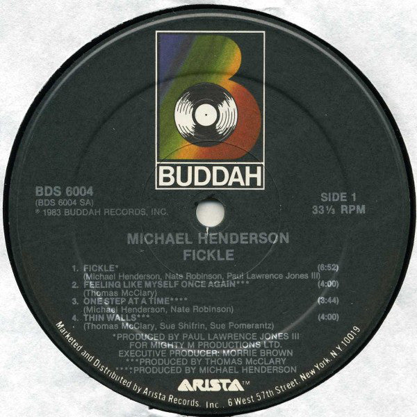 Michael Henderson : Fickle (LP, Album)