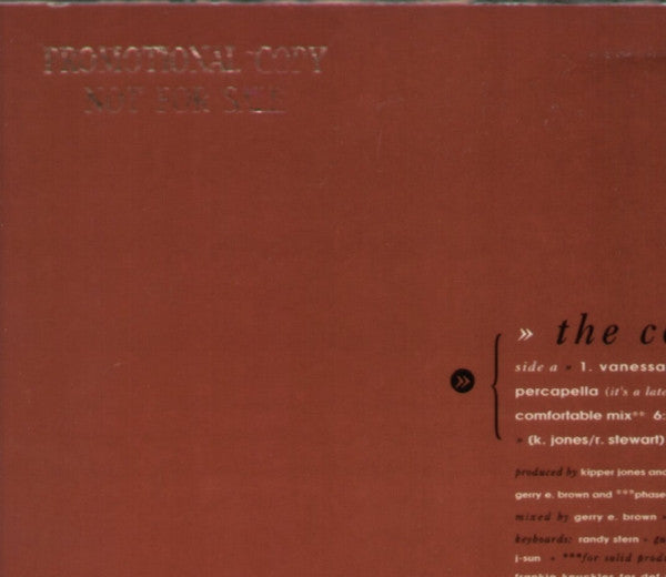 Vanessa Williams : The Comfort Zone (12", Promo)