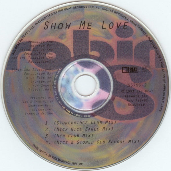 Robin S. : Show Me Love (CD, Maxi, RE)