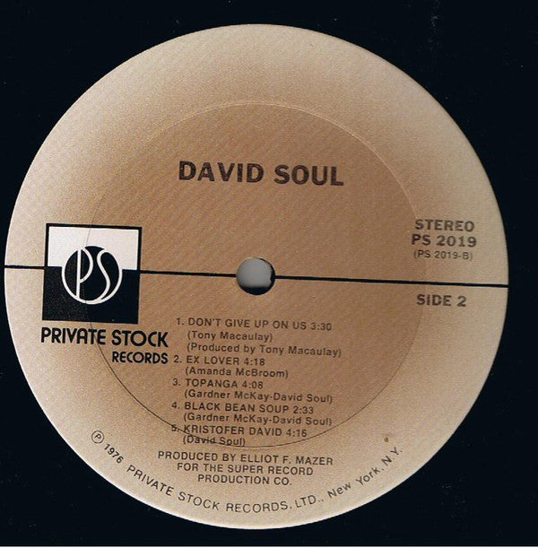 David Soul : David Soul (LP, Album, Ter)