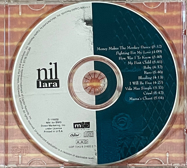 Nil Lara : Nil Lara (CD, Album, Club)