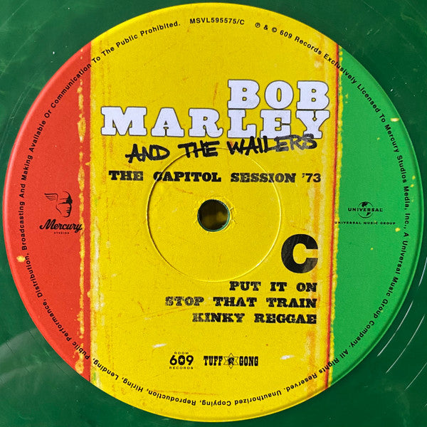 Bob Marley & The Wailers : The Capitol Session '73 (2xLP, Album, Ltd, Gre)