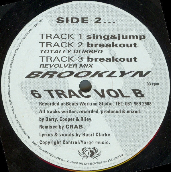 Brooklyn (6) : 6 Trac Vol B (12")