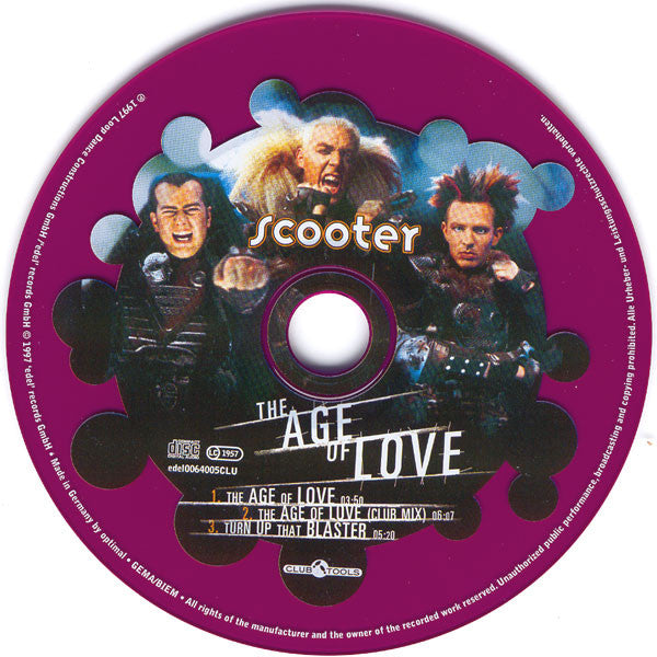 Scooter : The Age Of Love (Minimax, Maxi, Ltd, Pur)