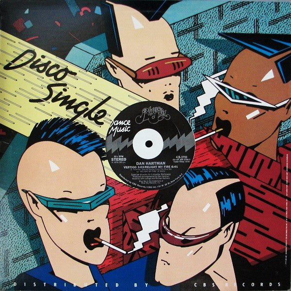 Dan Hartman : Vertigo / Relight My Fire (12", Single, P/Mixed, Pit)