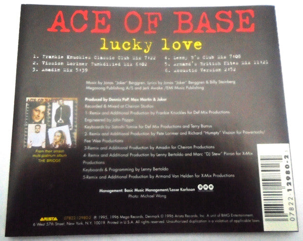 Ace Of Base : Lucky Love (CD, Maxi)