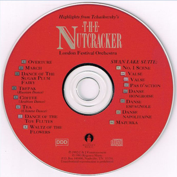 London Festival Orchestra (2) : Highlights From Tchaikovsky's The Nutcracker (CD, Album)