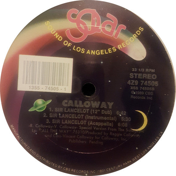 Calloway : Sir Lancelot (12")
