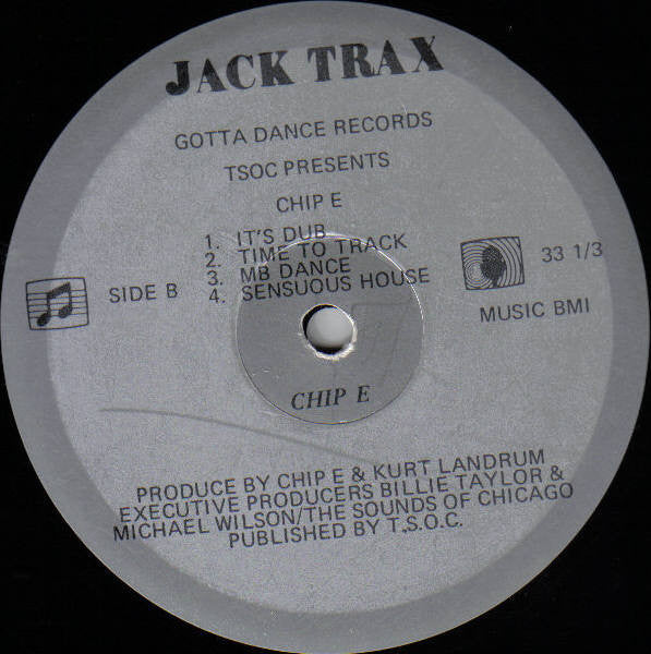Chip E. : Jack Trax (12")