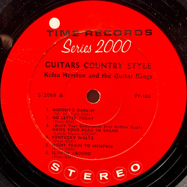 Kelso Herston & The Guitar Kings : Guitars Country Style (LP, Album)