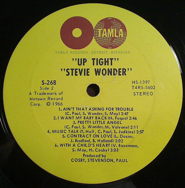 Stevie Wonder : Up-Tight (LP, Album)