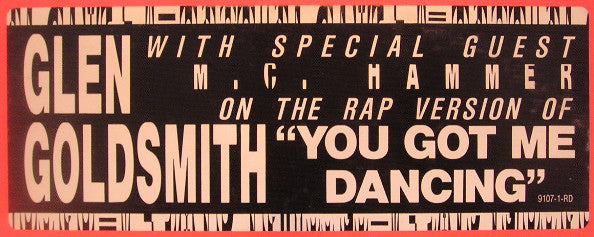 Glen Goldsmith : You've Got Me Dancin (12", Promo)