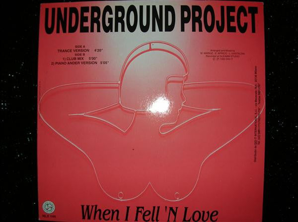 Underground Project : When I Fell 'N Love (12", EP)