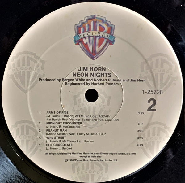Jim Horn : Neon Nights (LP, Spe)
