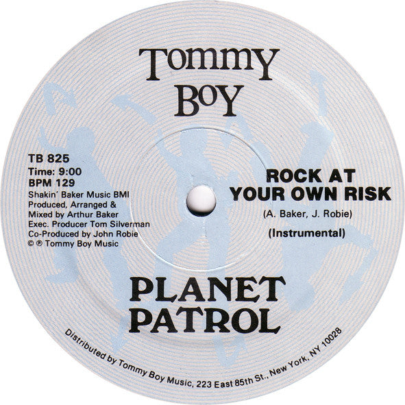 Planet Patrol : Play At Your Own Risk (12", Single)