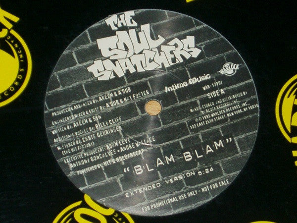 The Soul Snatchers (2) : Blam Blam (12", Promo)
