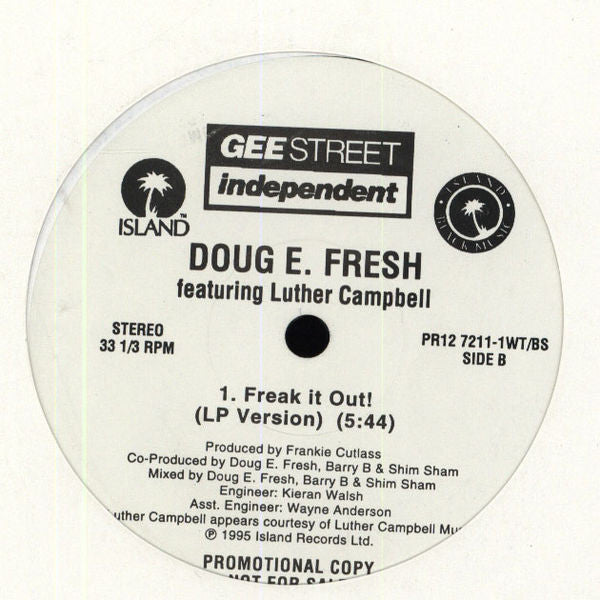Doug E. Fresh : Freak It Out (12", Promo)