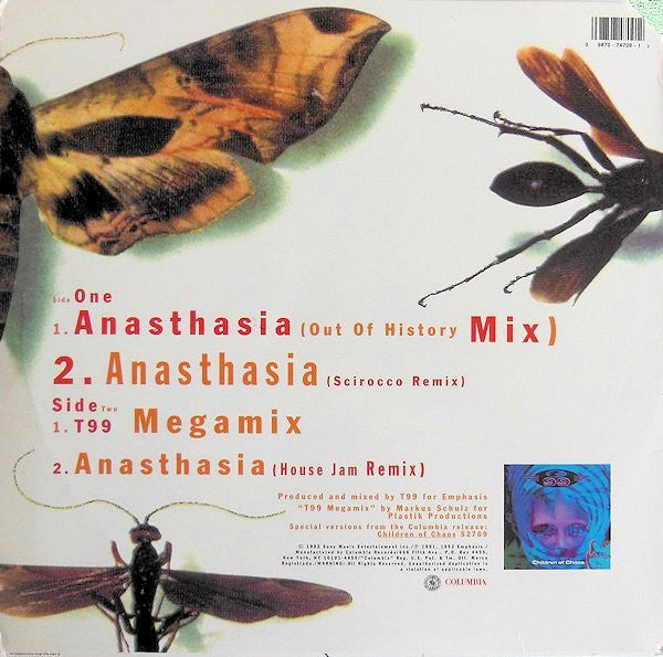 T99 : Anasthasia (12")