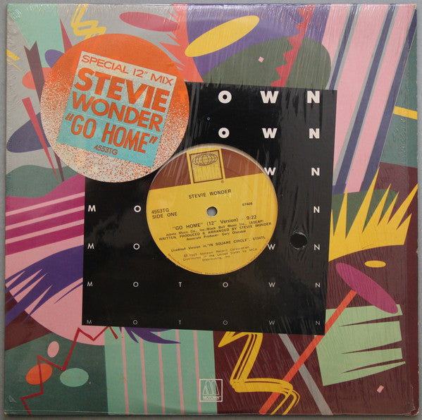 Stevie Wonder : Go Home (12", Single)