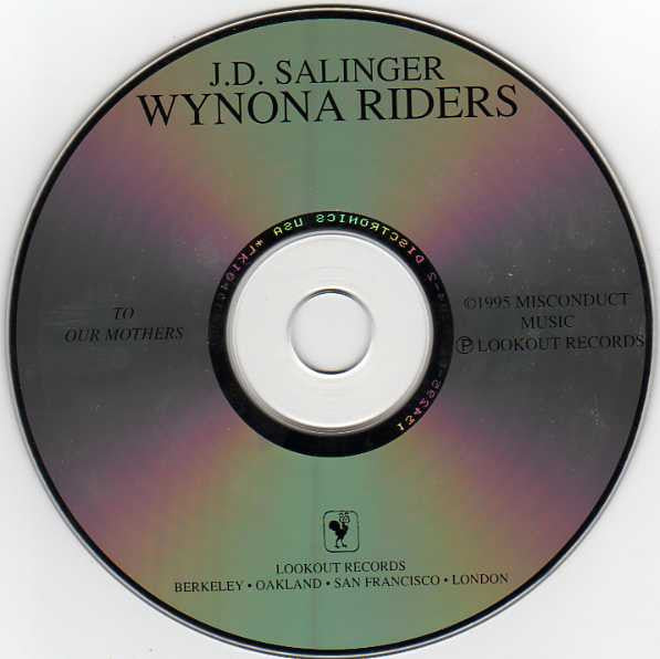 The Wynona Riders : J.D. Salinger (CD, Album)