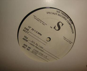 Ce Ce Peniston : Hit By Love (12", TP)