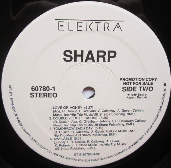 Sharp (3) : Sharp (LP, Album, Promo)