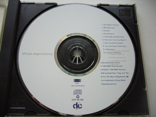 M People : Elegant Slumming (CD, Album, RP)