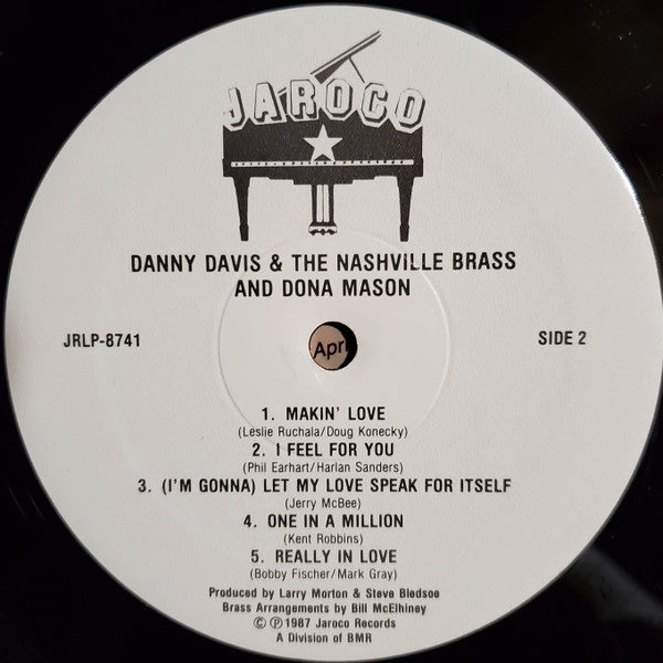 Danny Davis & The Nashville Brass, Dona Mason : Danny Davis And The Nashville Brass And Dona Mason (LP)