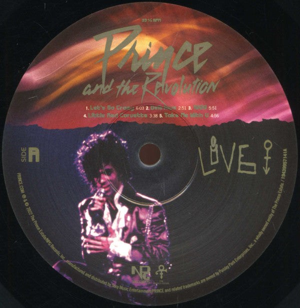 Prince And The Revolution : Live (3xLP, RE, RM + Box)