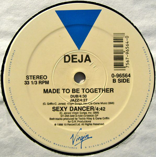 Déjà : Made To Be Together (12")